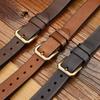 Мужской кожаный ремень с персонализированной медной пряжкой в стиле ретро, мужской ремень из коровьей кожи первого слоя, модный повседневный ремень для брюк