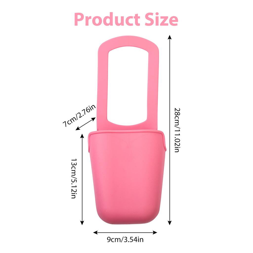 Уличный силиконовый держатель для велосипедной чашки, портативный, легкий, крепление для бутылки, подходит для большинства бутылок