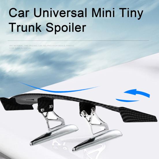 Автомобили Мини-крыло заднего вида Простая установка с помощью клея Маленький спойлер багажника Автомобильные экстерьеры Задние крылья заднего вида
