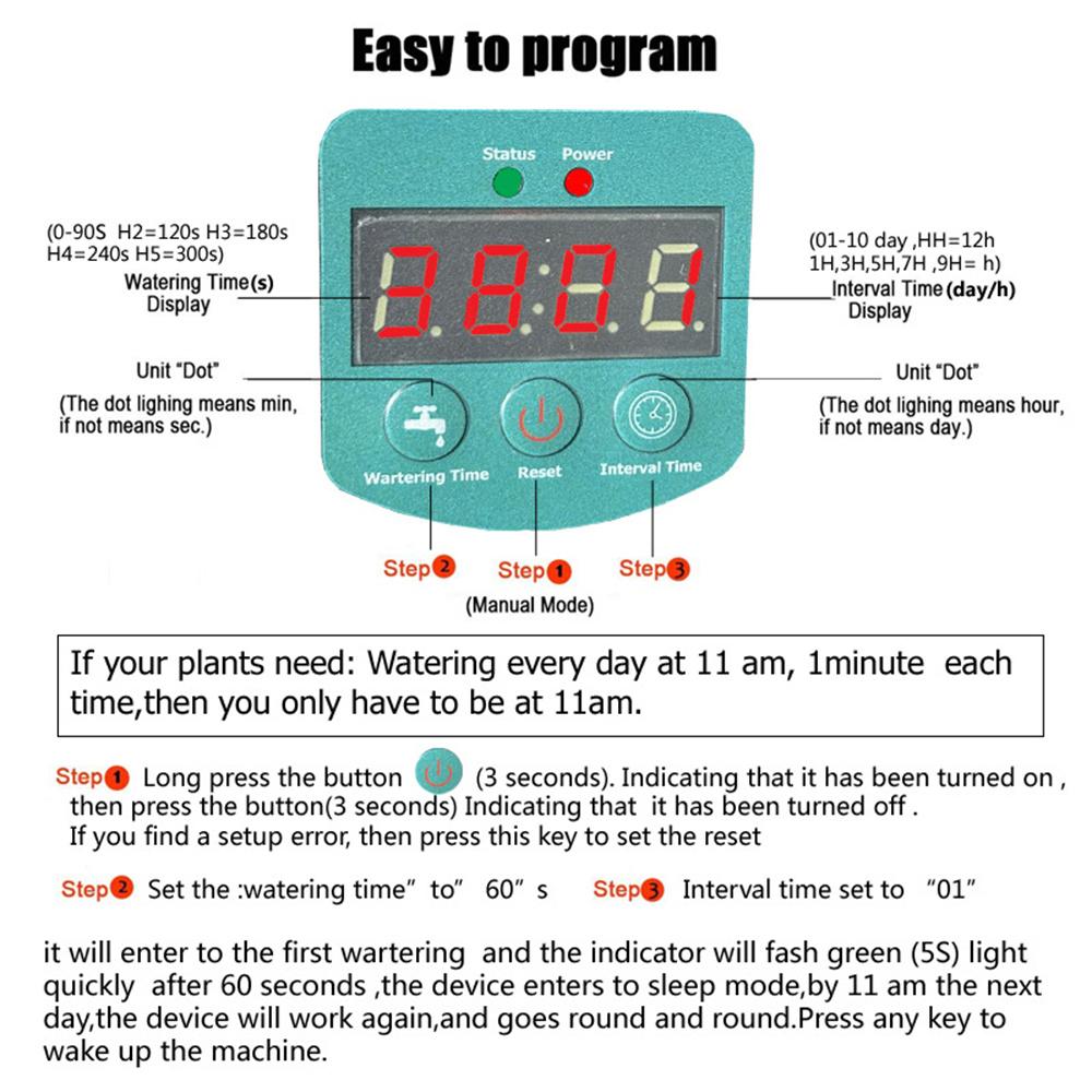 Солнечная автоматическая система капельного орошения. Самополивные устройства на солнечной энергии с датчиком воды. Поддерживаются 10-15 горшков растений.