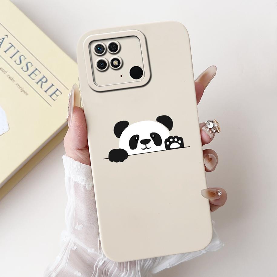 For Xiaomi Redmi 10C Case Popular Flower Camera Protection Funda Soft Silicone Phone Case For Redmi 10 Power Cover Redmi10C Capa