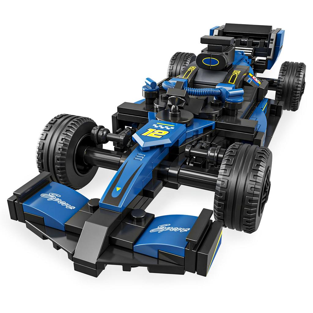 Ovly Supercar Building Block City Technique F1 Racing Car Model Speed Champions Sport Vehicles Car Toy Children's Birthday Gift No.T1104