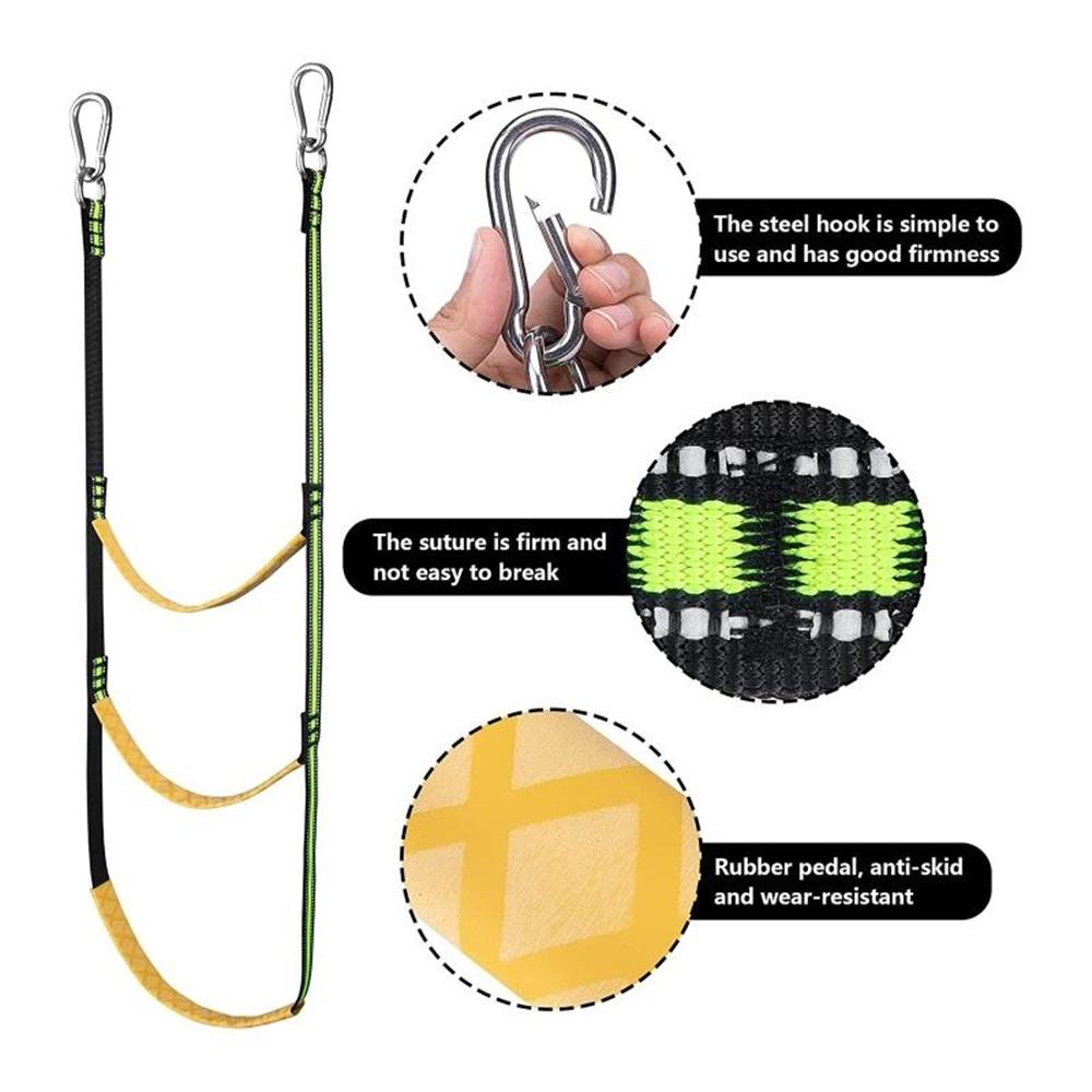 3/4/5 ступенчатая веревочная лестница для лодки, удлинитель веревочной лестницы для лодки, вспомогательная складная лестница для лодки, лестница для плавания для парусника, каяка