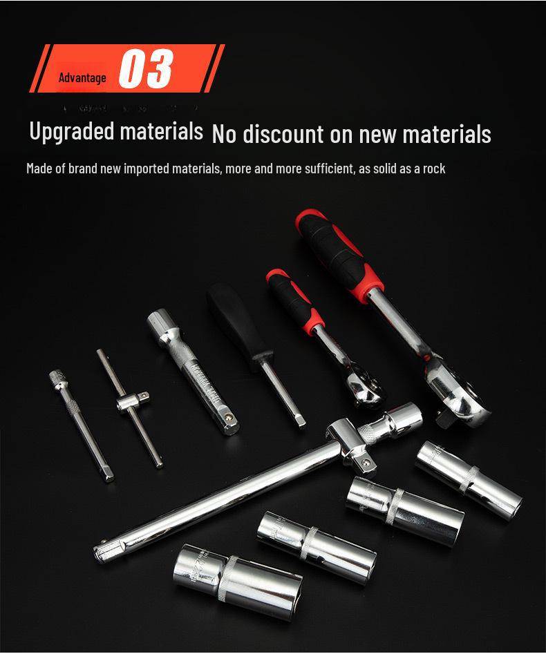 Набор из 108 головок и ключей для авторемонта