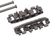 Locom Model 1/35 WWII German King Tiger Kgs 73/800/152 Connectable Tracks (Symmetrical Type) Plastic Model Parts RK35031 (Tank)