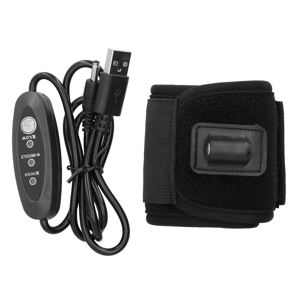 Lens Warmer Electric USB Heating Belt 3 Level Temperature 5V 6.5W for Defogging Defrosting