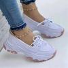 Модные Новые 2025 Женские Платформенные Повседневные Дышащие Кроссовки Дизайнерские Женские Модные Теннисные Вулканизированные Туфли Обувь Zapatillas De Mujer