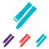 Удобный и регулируемый силиконовый ремешок для часов Swatch 16 мм 17 мм 19 мм 20 мм