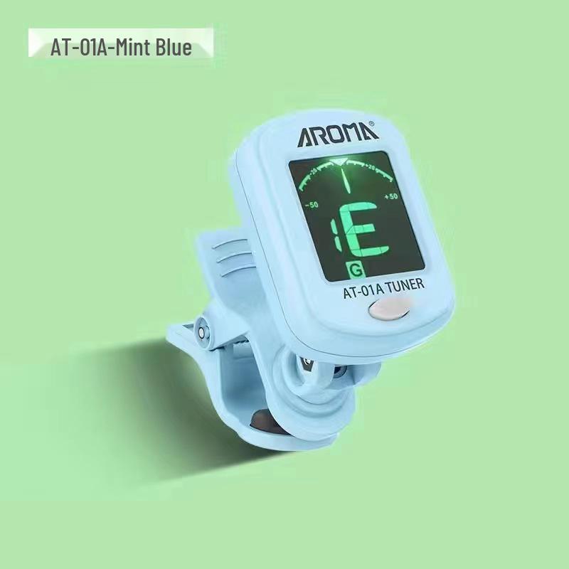 Color Screen Electronic Guitar and Violin Tuner, Twelve-Tone Equal Temperament for Ukulele