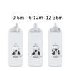 150 мл/240 мл силиконовая детская бутылочка, имитация грудного молока, для новорожденных, против падения, против метеоризма, против удушья, инструмент для отлучения от груди, принадлежности для кормления ребенка