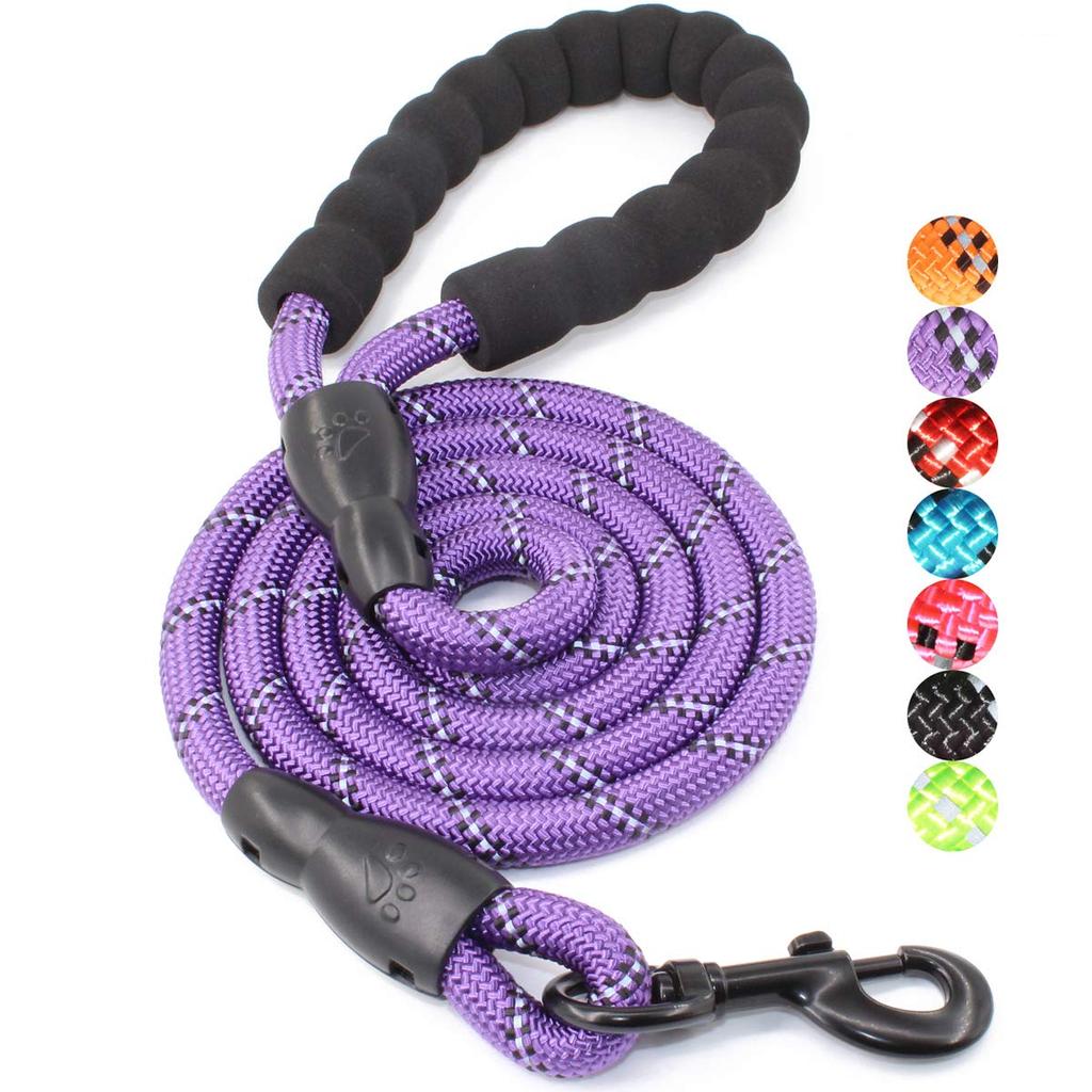 120/150/200/300CM Reflective Dog Leash Soft Handle Dog Leash Reinforced Leash for Small Medium Large Dogs Big Dog Supplies