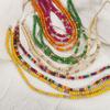 Ожерелье из деревянных бусин Tooxika Bohemian Rainbow Guardian Summer Dopamine New Chinese Necklace