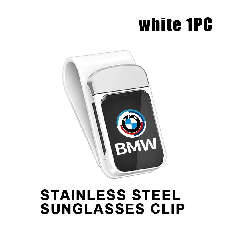 MLKB2 Car Sun Visor Sunglasses Holder Storage Glasses Clip Accessories For BMW M M2 M3 M4 M5 M6 E46 E90 E60 F30 E39 X1 X3 X4 X5