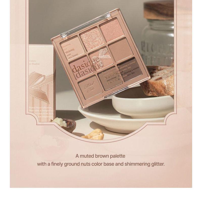 DASIQUE Палетка теней Muted Nuts Collection
