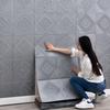 3D кирпич самоклеящаяся декорация водонепроницаемая и влагостойкая 70 * 70 см потолочные обои наклейка на стену пенообои дом