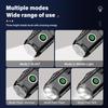 Mini Powerful Flashlight Portable 3 LED Torch 5 Modes Ultra Strong Light 18350 Battery USB C Rechargeable With Magnet Torch