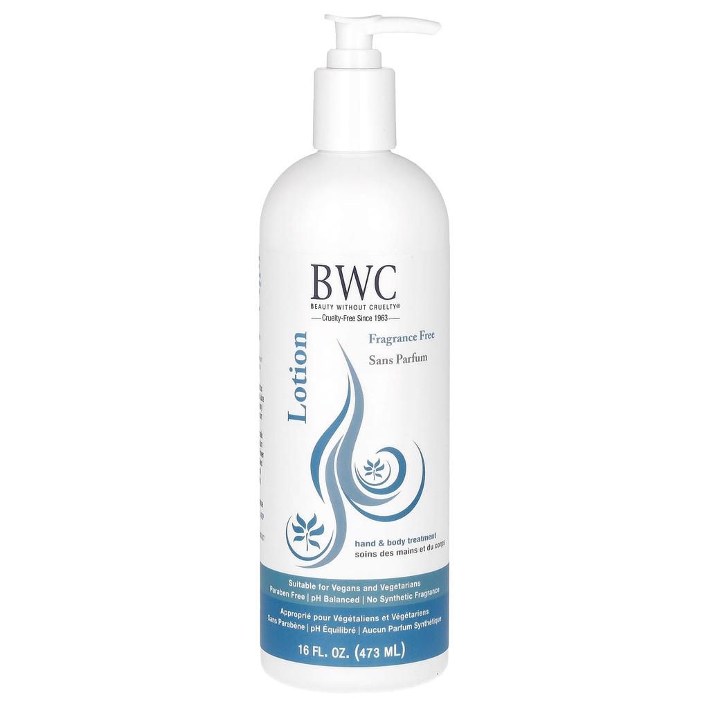 Beauty Without Cruelty Unscented Lotion, 16 Fl Oz (473 Ml)