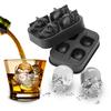 Ice Cream DIY Tool Silicone Mold Creative Ice Tray Ice Cube Maker Skull Shape Chocolate Mould Wine Ice Cube