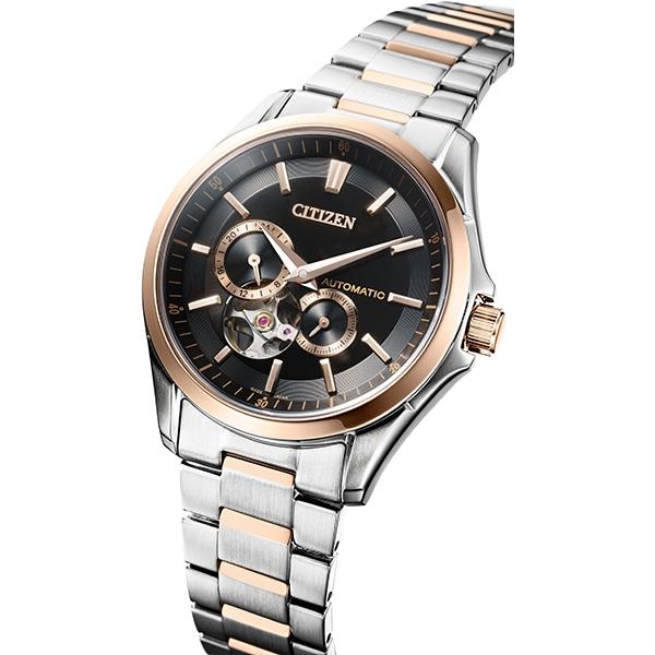 Citizen Men's NP1014-77E ( Watch CITIZEN COLLECTION Mechanical Open Heart) Round Watch Stainless