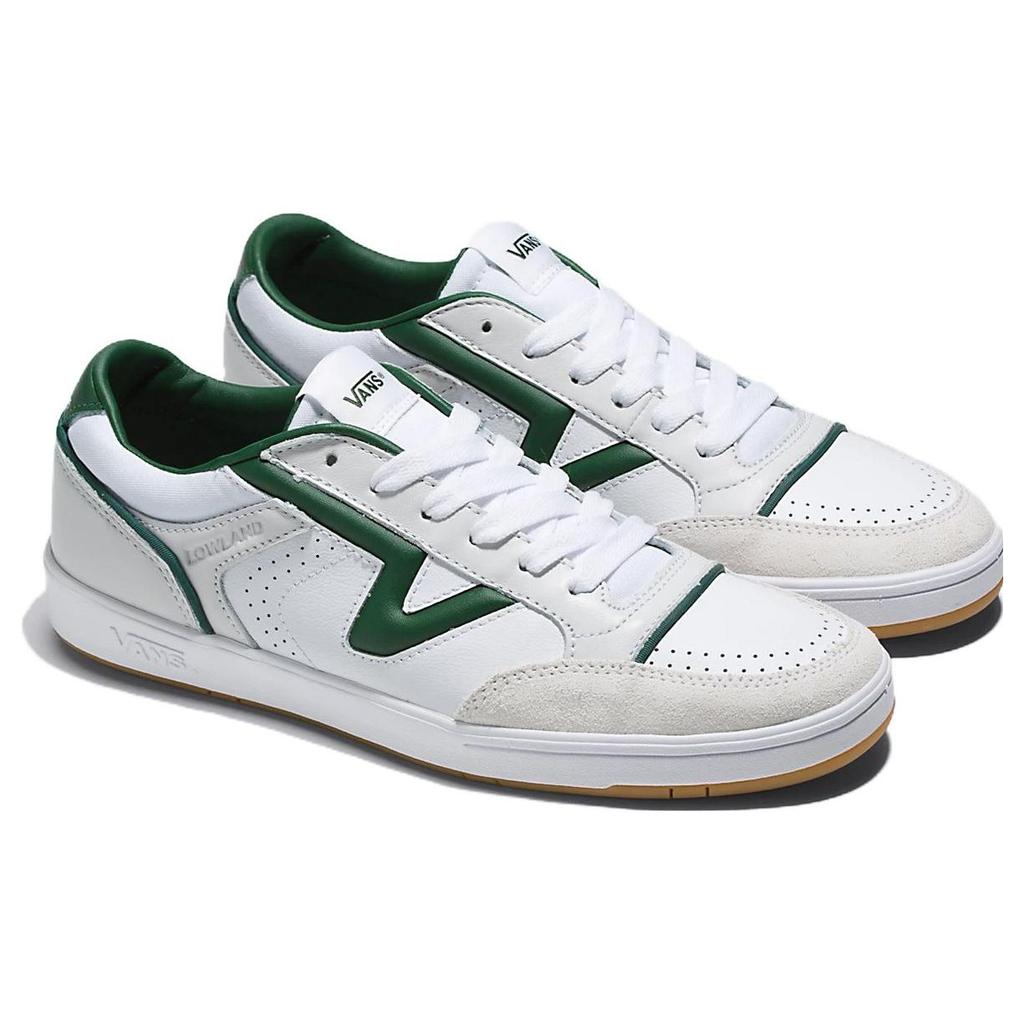 Vans Lowland CC JMP R Court Green Unisex Sneakers White VN0007P2Y9H