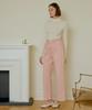 YUPPE Tucked Cotton Pants_Pink