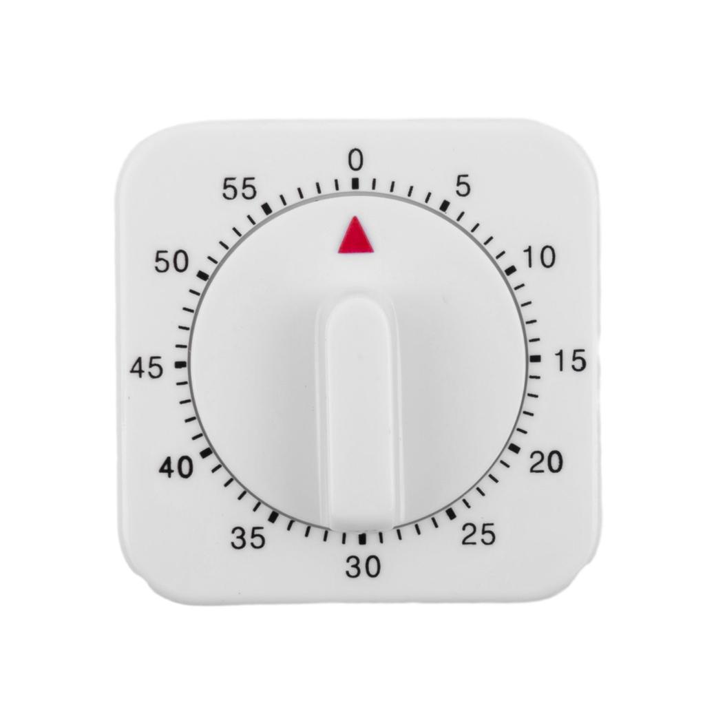 Громкий и четкий будильник кухонный таймер обратный отсчет 60 минут механический дизайн портативный для учебы спорта сна необходимый кухонный инструмент