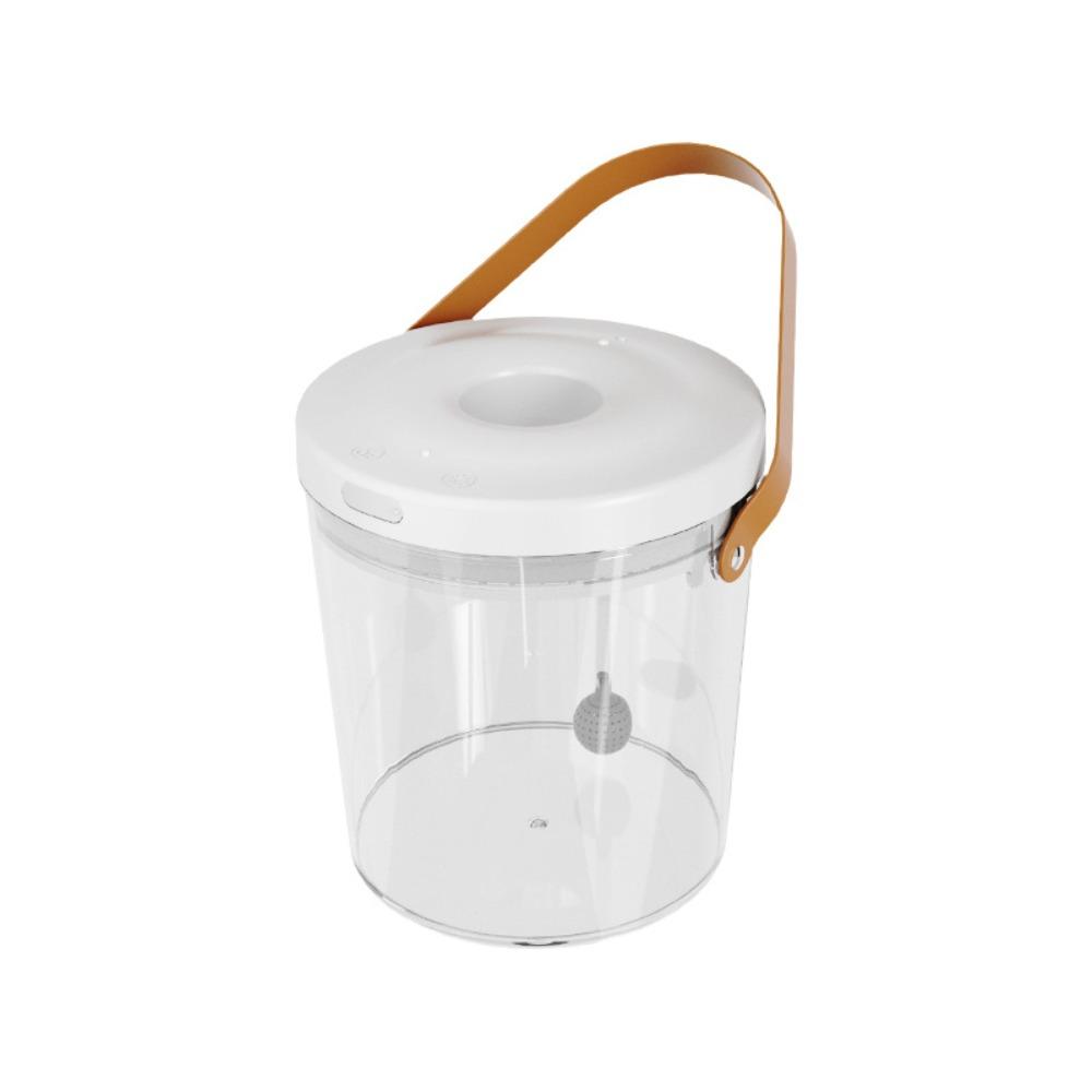 Transparent Oxygen Filled Fish Tank PC Plastic Handheld Fish Tank Ecological Fish Tank  Home Decor