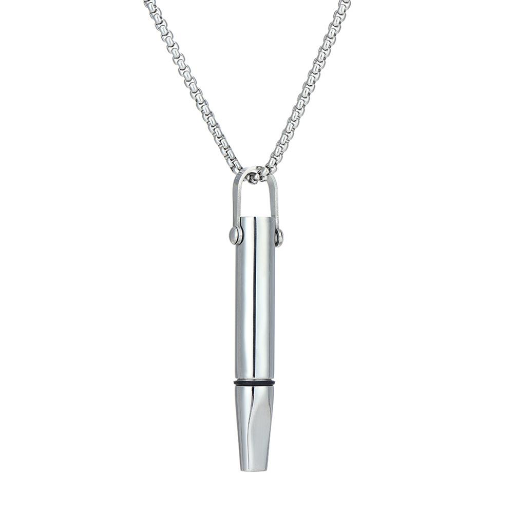 Breathing Resistance Whistle Necklace Stress Relief Necklaces Jewelry Accessories For Women Men Gift
