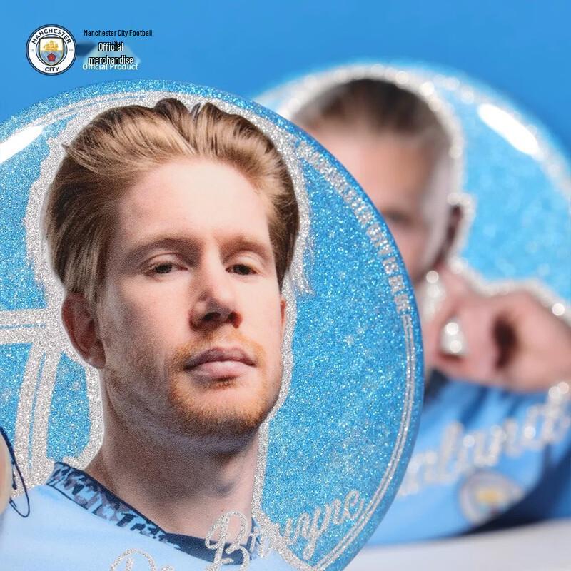 Manchester City FC Player Collectible Pin Badges