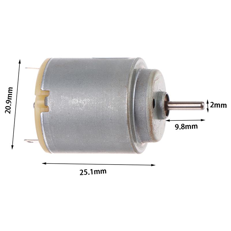 RA140-12240 Mini 21mm Round Electric Motor DC 6V 9V 12V Small R140 Precious Metal Brush Motor RC Toy Car