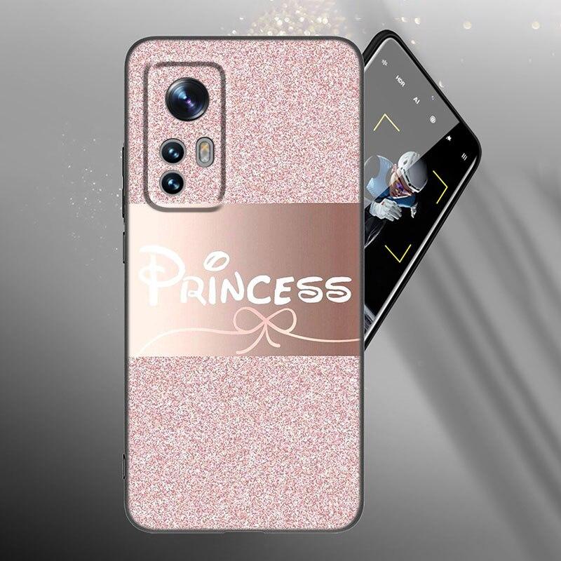 Love Rose Gold Style Phone Case For Xiaomi Mi 10T 11i 11T Note 10 11 Lite NE F1 POCO F3 M3 X3 GT NFC M4 X4 Pro 5G Black Cover
