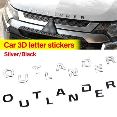 3D Эмблема-значок-наклейка OUTLANDER для автомобиля, стайлинг автомобиля