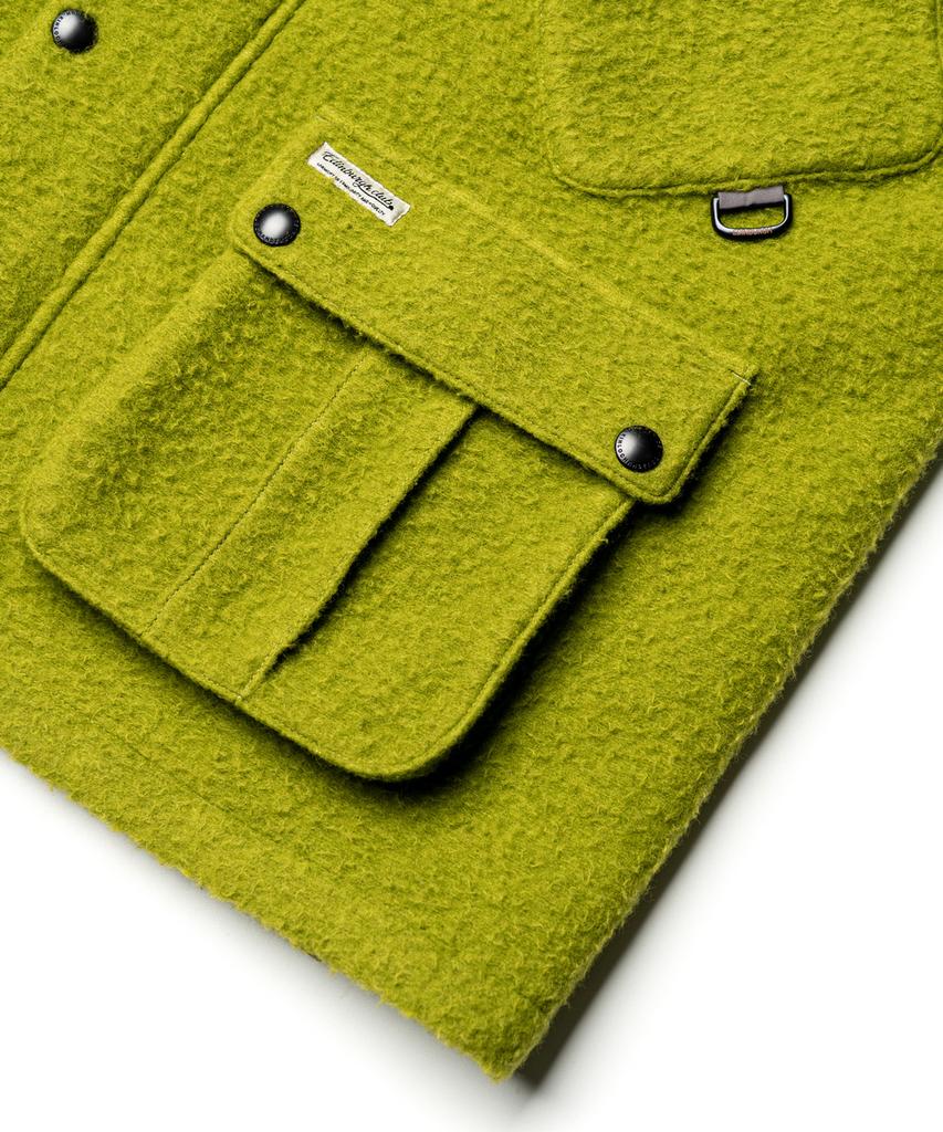 Edinburgh Club Wool Casentino Mid Hunting Jacket (Green)