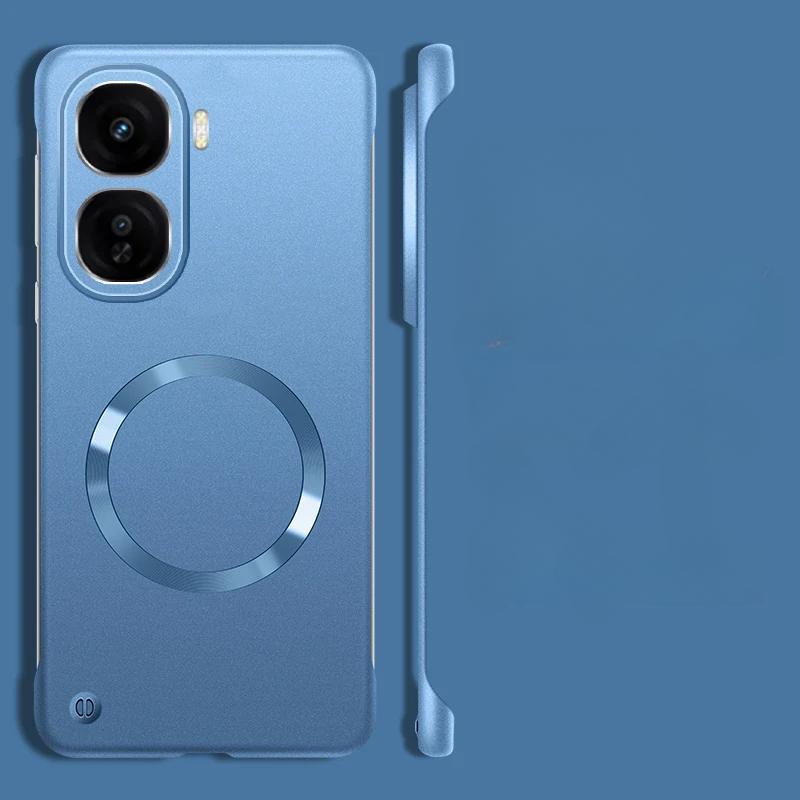 Для Magsafe Frameless Hard Phone Case для VIVO IQOO Neo 10 Metallic Paint PC Магнитная задняя крышка для IQOO Neo 10 Pro Borderless Shockproof Cover