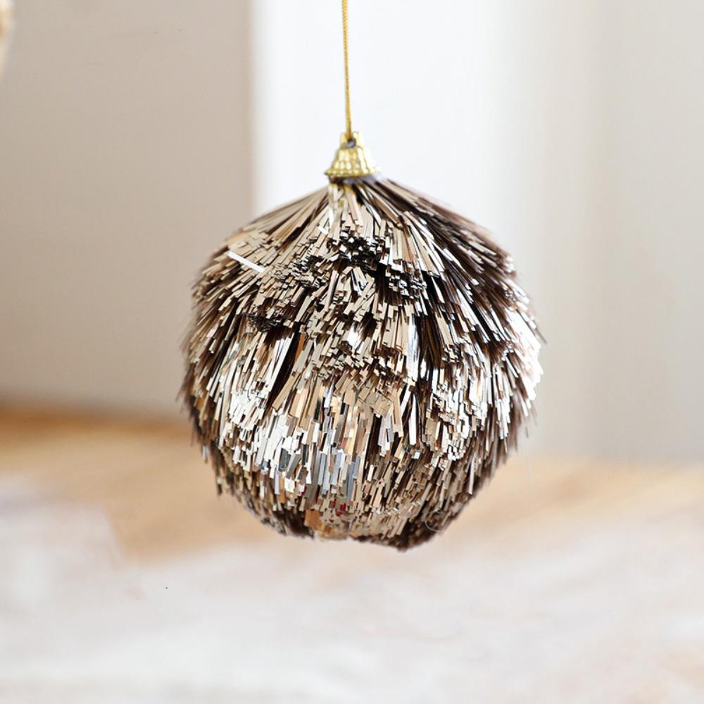 DIY Xmas Tree Hanging Ornaments Small Simulated Pinecone Pendant New Year Gift