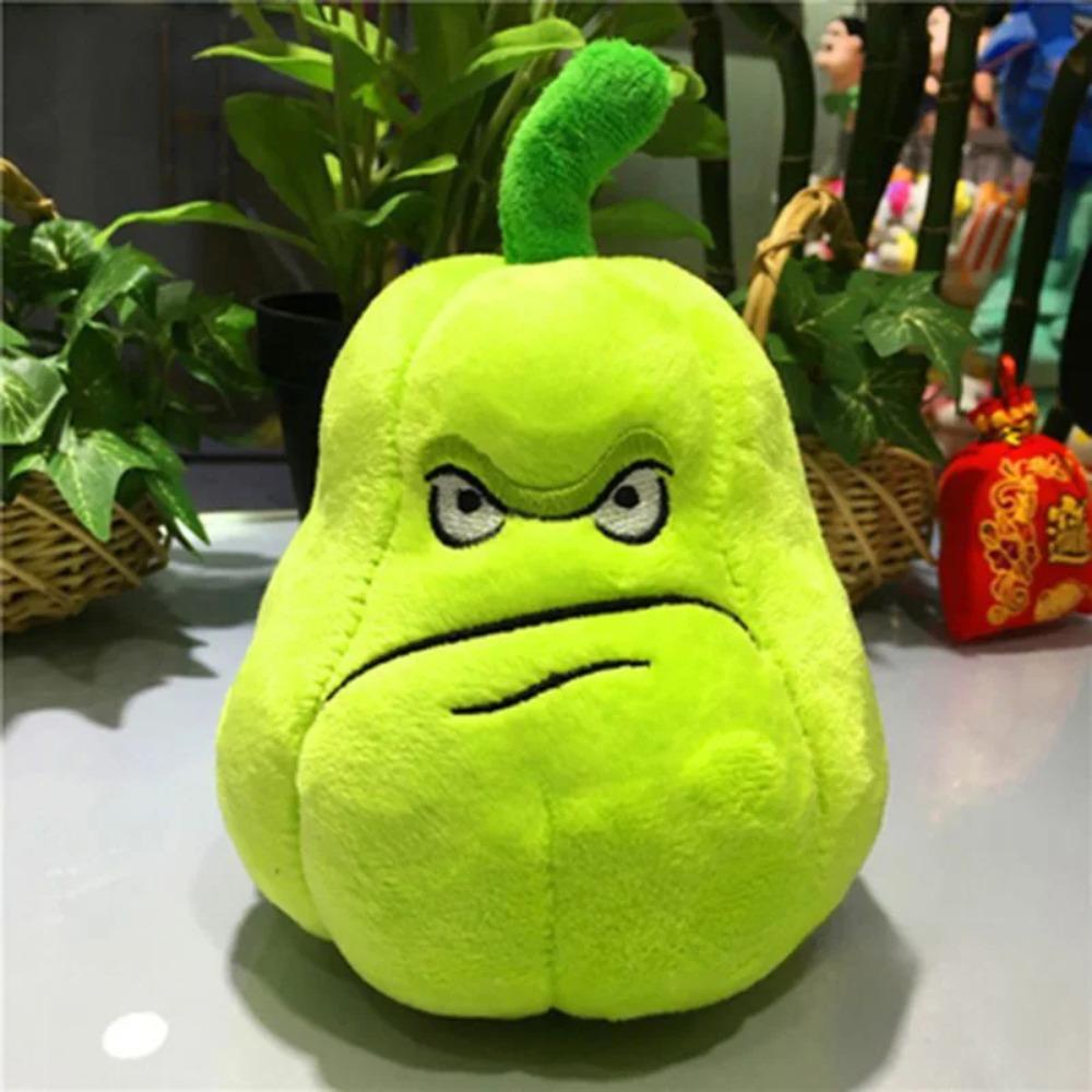 Растение 15-20 см с плюшевой игрушкой-зомби 30 см PVZ Гигантская шляпа Утка-пират Плюшевая кукла-зомби Плюшевая игрушка Рождественский подарок на день рождения для детей