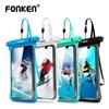 FONKEN Full View Waterproof Case Rainforest Desert Snow Transparent Drybag Underwater Swimming Cover