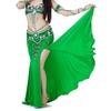Professional Women Belly Dance Costume with Slit Modal Cotton Skirt Dress 7 Colors