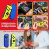 1 Pair For Switch Controller Console 1 Pair Wireless Gamepad White L&R  Shell Green Purple Yellow Pink Cover
