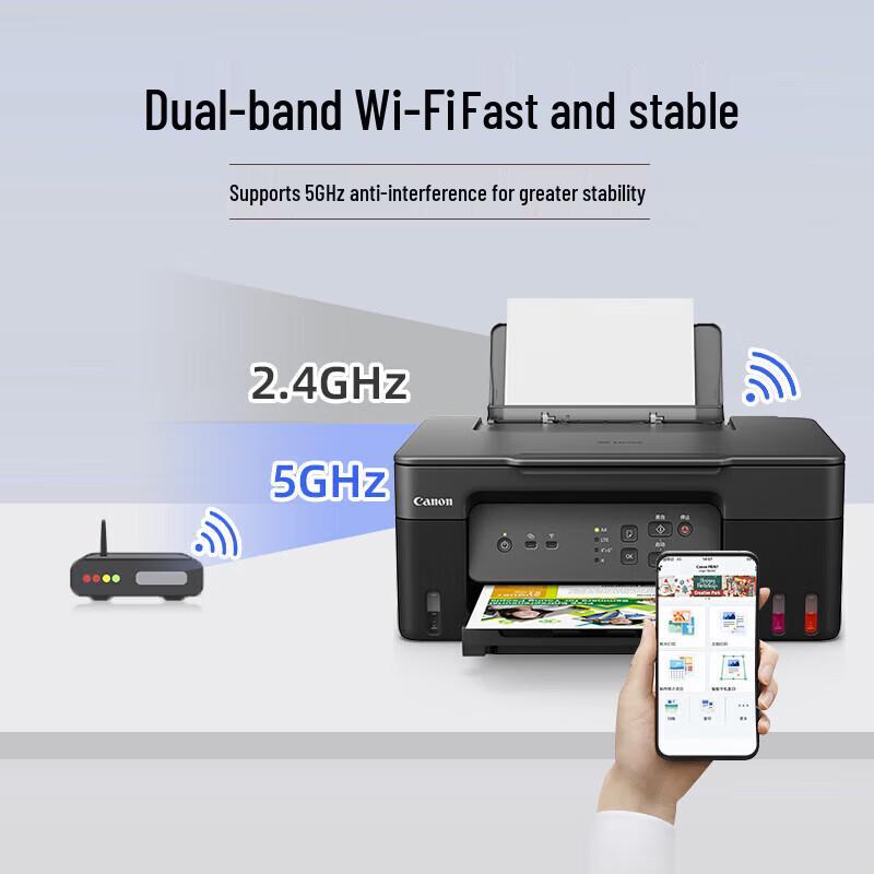 Canon G3830 Color Inkjet All-in-One Wi-Fi Printer
