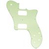 Musiclily Pro 15-Hole Telecaster Pickguard for Fender Mexican 72 Tele Deluxe Electric Guitar with 2 Ham Mounts, Mint Green, 3-Piece Set