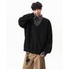Men's Trendy Plaid Patchwork Two-Piece Style Hoodie