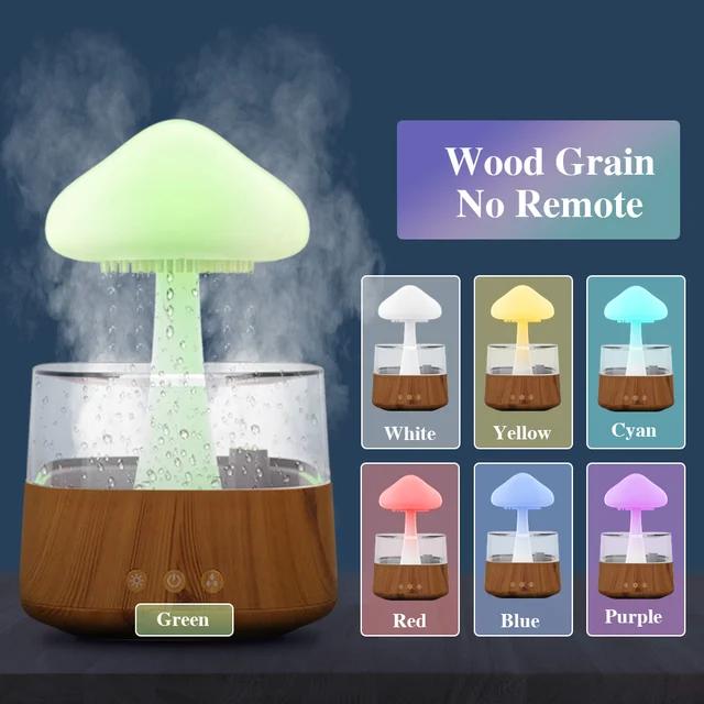 Для увлажнителя воздуха Rain Cloud Увлажнитель Эфирные масла Диффузор Капли Воды Цветной Ночной Светильник Для Спальни
