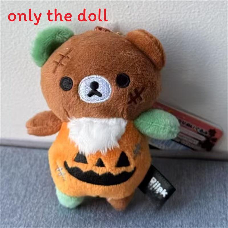 Плюшевая игрушка Rilakkuma Легкий Хэллоуин с привидением, тыквой, вампиром Для детей и коллекционеров