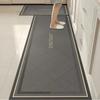 Kitchen Diatomite Floor Mat, Anti-Slip, Oil-Proof, Water-Absorbent and Dirt-Resistant Carpet, Home Decoration