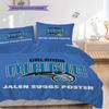 Orlando Magic Blue Bold Basketball Spirit Bedding(1 * duvet cover + 2 * pillowcase, without core)Duvet cover and pillowcase Bedding set