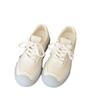 Dexun Breathable Board Shoes Women's Cream Summer New Chic Small Design Round Head Ugly Cute Student Casual Little White Shoes