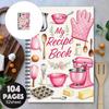 Удобный пустой кулинарный журнал с пружинным переплетом для записи рецептов и советов Инструмент для домашних кухонь