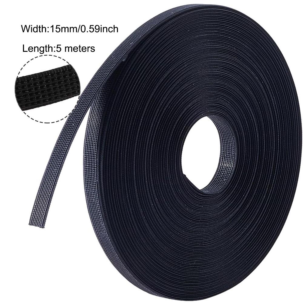 6mm-15mm wide polyester steel strips, used for sewing clothing accessories, bra underwires, wedding dresses, evening gowns, lingerie, hats (5 meters)