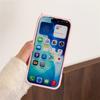 Милый Чехол с Рожками Дьявола и Точечной Текстурой из Силикона для iPhone 12 13 14 15 16 17 Pro Max INS Ударопрочный Защитный Чехол для Девочек